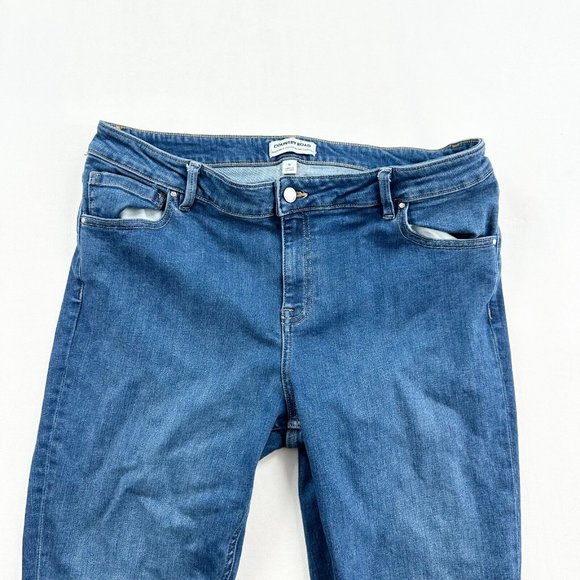 Country Road Jeans Womens 16 Blue Denim Stretch Lightweight Outdoors Adult Basic - Picture 6 of 10